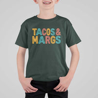 Tacos And Margaritas Lover T Shirt For Kid Cinco De Mayo Fiesta