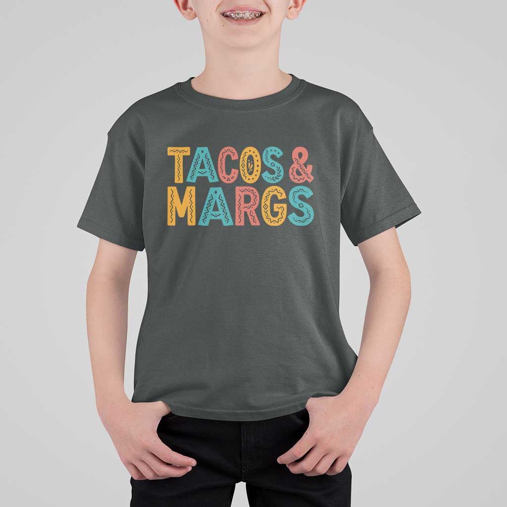 Tacos And Margaritas Lover T Shirt For Kid Cinco De Mayo Fiesta