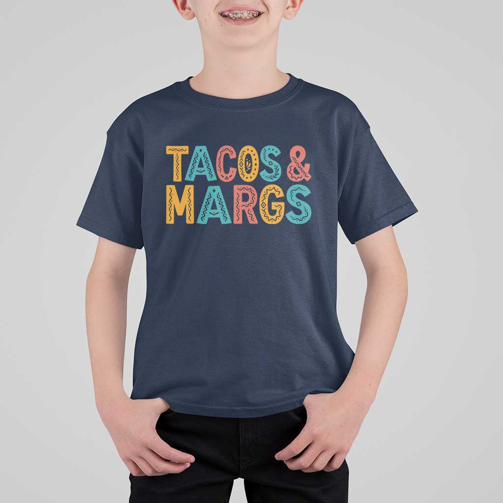 Tacos And Margaritas Lover T Shirt For Kid Cinco De Mayo Fiesta