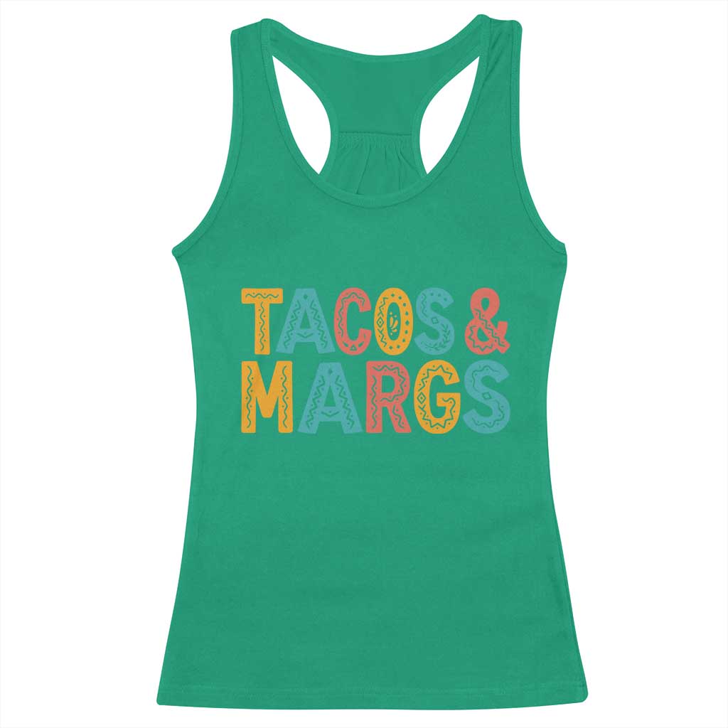 Tacos And Margaritas Lover Racerback Tank Top Cinco De Mayo Fiesta