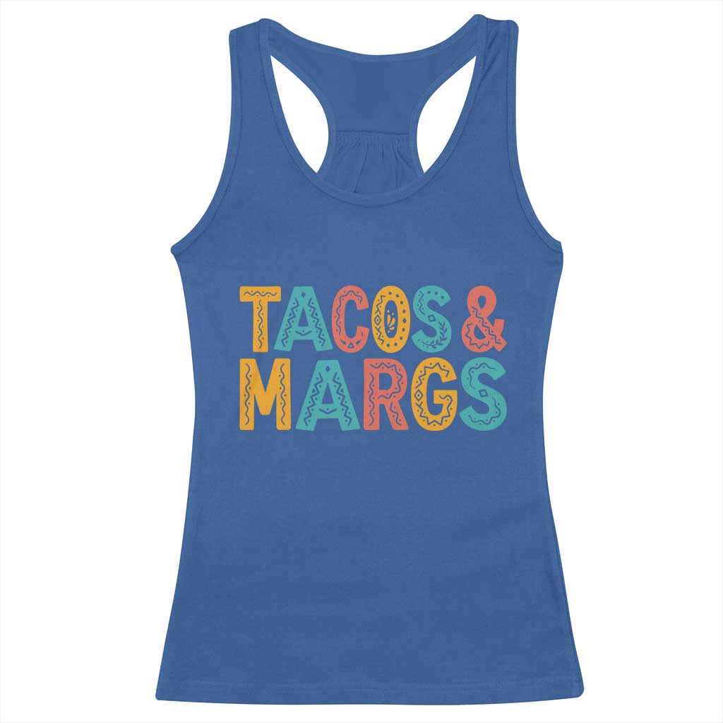 Tacos And Margaritas Lover Racerback Tank Top Cinco De Mayo Fiesta