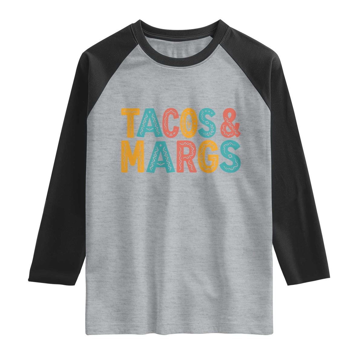 Tacos And Margaritas Lover Raglan Shirt Cinco De Mayo Fiesta