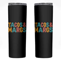Tacos And Margaritas Lover Skinny Tumbler Cinco De Mayo Fiesta