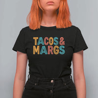 Tacos And Margaritas Lover T Shirt For Women Cinco De Mayo Fiesta