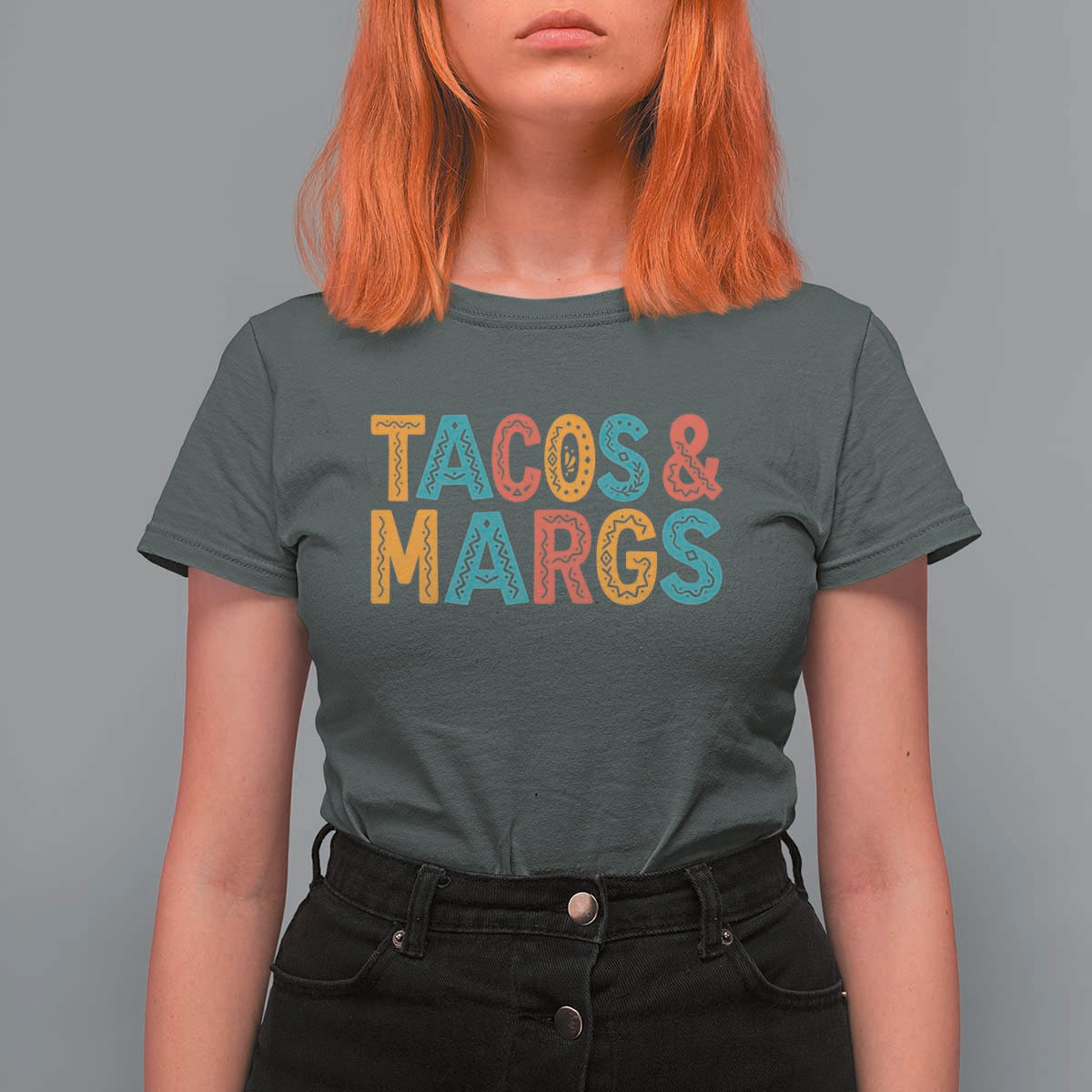 Tacos And Margaritas Lover T Shirt For Women Cinco De Mayo Fiesta