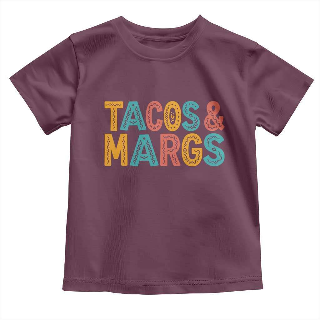 Tacos And Margaritas Lover Toddler T Shirt Cinco De Mayo Fiesta