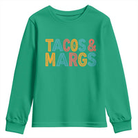 Tacos And Margaritas Lover Youth Sweatshirt Cinco De Mayo Fiesta