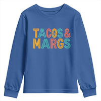 Tacos And Margaritas Lover Youth Sweatshirt Cinco De Mayo Fiesta