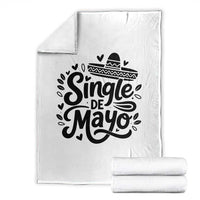 Funny Mexican Party Gift Throw Blanket Single De Mayo Squad