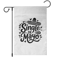 Funny Mexican Party Gift Garden Flag Single De Mayo Squad