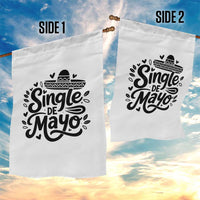 Funny Mexican Party Gift Garden Flag Single De Mayo Squad