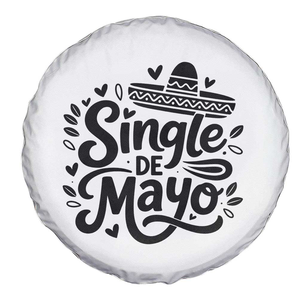 Funny Mexican Party Gift Spare Tire Cover Single De Mayo Squad