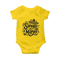 Funny Mexican Party Gift Baby Onesie Single De Mayo Squad