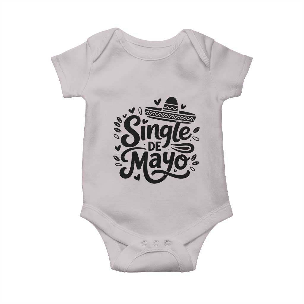Funny Mexican Party Gift Baby Onesie Single De Mayo Squad