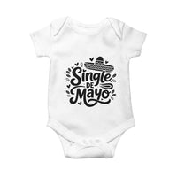 Funny Mexican Party Gift Baby Onesie Single De Mayo Squad