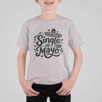 Funny Mexican Party Gift T Shirt For Kid Single De Mayo Squad