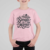 Funny Mexican Party Gift T Shirt For Kid Single De Mayo Squad