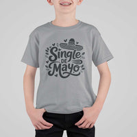Funny Mexican Party Gift T Shirt For Kid Single De Mayo Squad