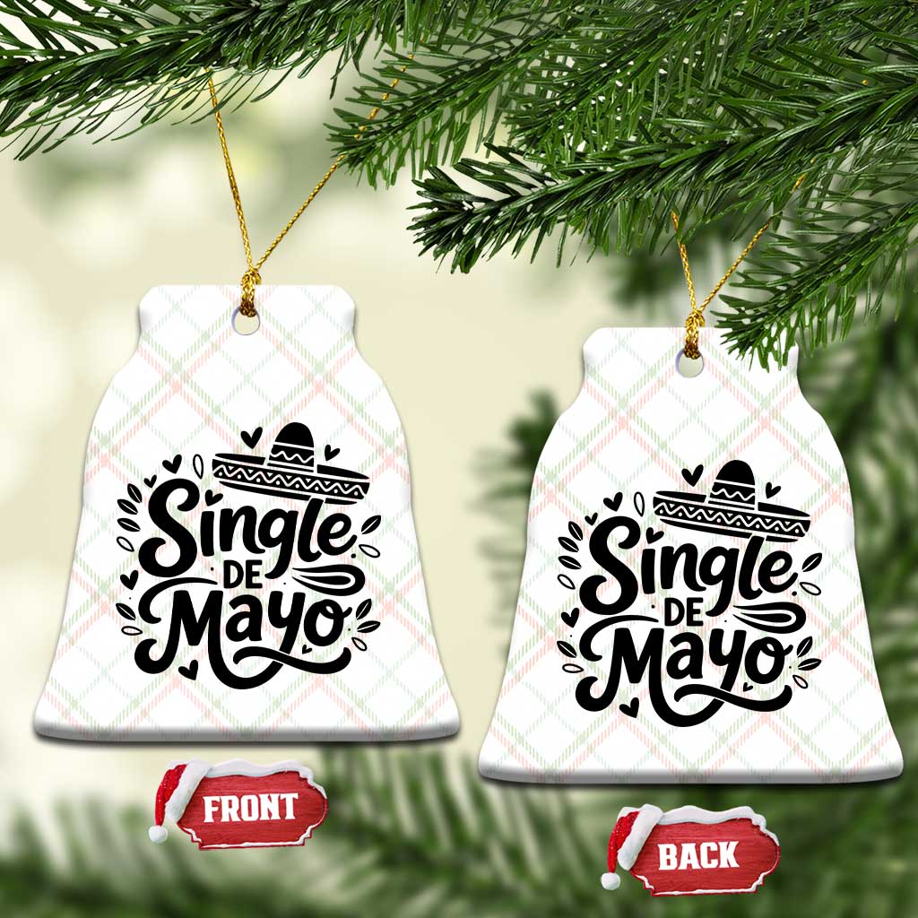 Funny Mexican Party Gift Ceramic Ornament Single De Mayo Squad