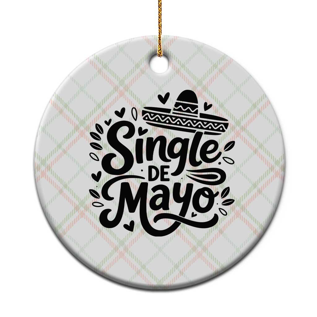 Funny Mexican Party Gift Ceramic Ornament Single De Mayo Squad