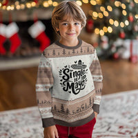 Funny Mexican Party Gift Ugly Christmas Sweater Single De Mayo Squad