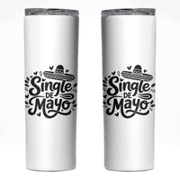 Funny Mexican Party Gift Skinny Tumbler Single De Mayo Squad