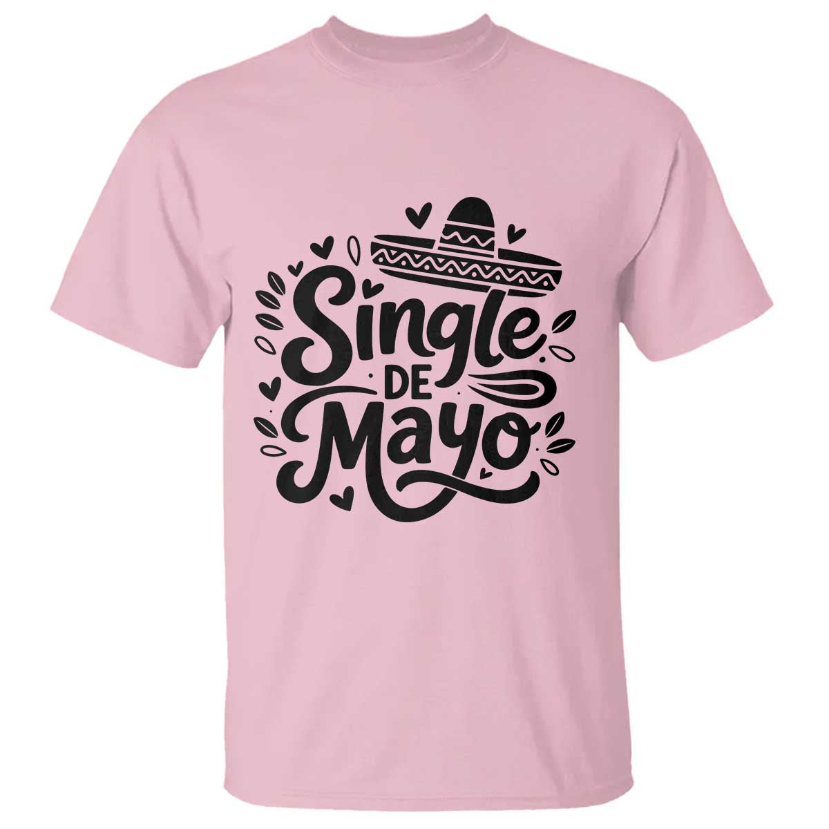Funny Mexican Party Gift T Shirt Single De Mayo Squad