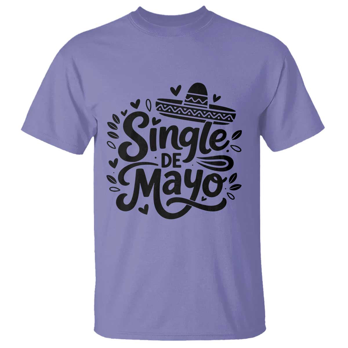 Funny Mexican Party Gift T Shirt Single De Mayo Squad