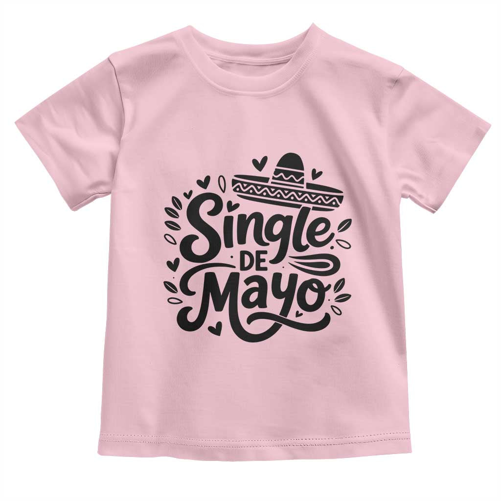 Funny Mexican Party Gift Toddler T Shirt Single De Mayo Squad