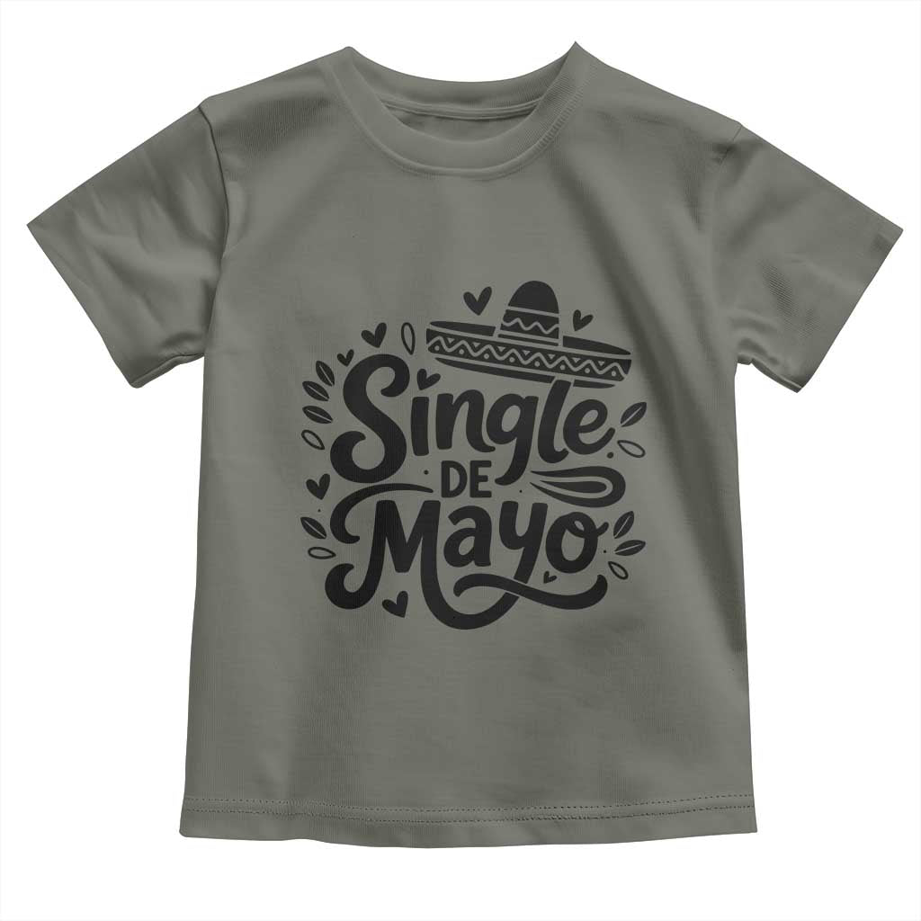 Funny Mexican Party Gift Toddler T Shirt Single De Mayo Squad