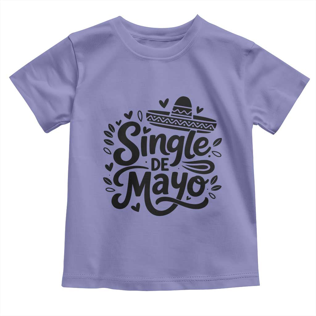 Funny Mexican Party Gift Toddler T Shirt Single De Mayo Squad