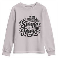 Funny Mexican Party Gift Youth Sweatshirt Single De Mayo Squad
