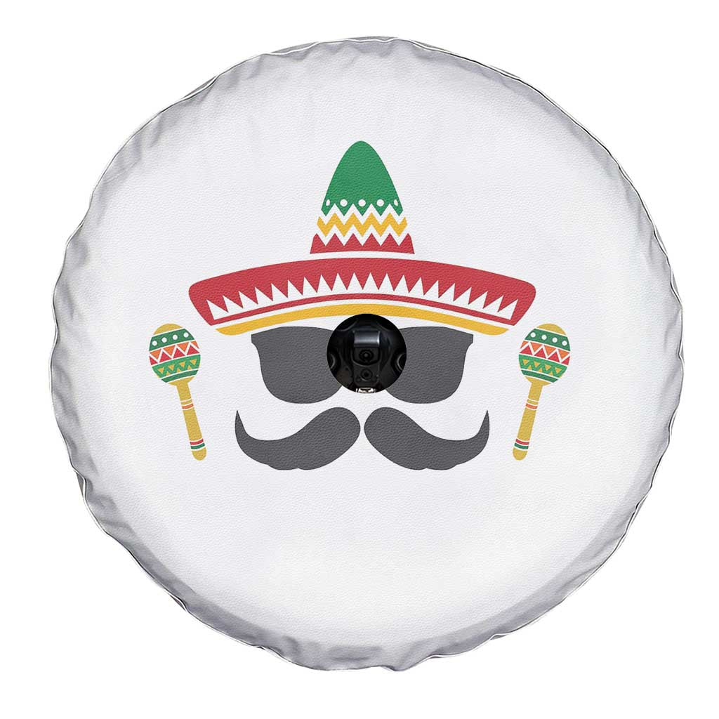 Funny Cinco De Mayo Maracas Characte Spare Tire Cover Fiesta Party Gift