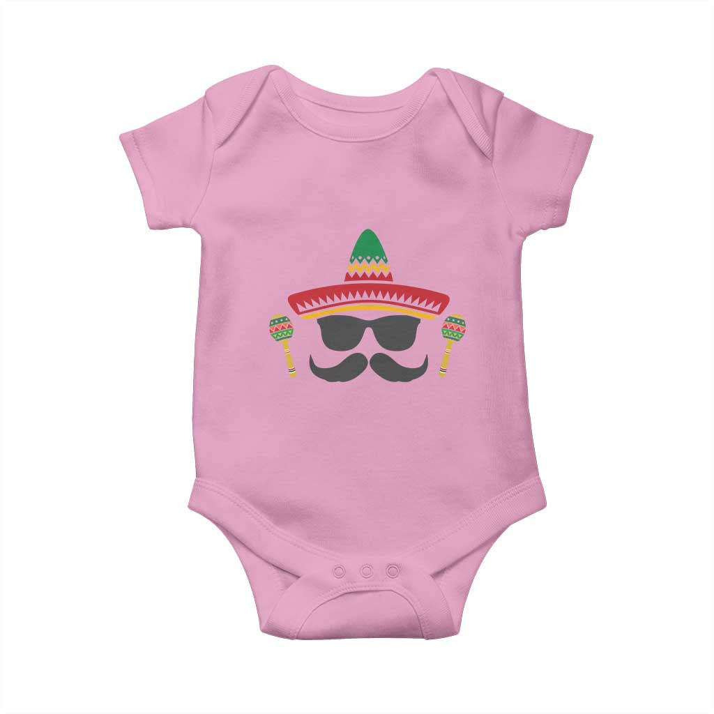 Funny Cinco De Mayo Maracas Characte Baby Onesie Fiesta Party Gift