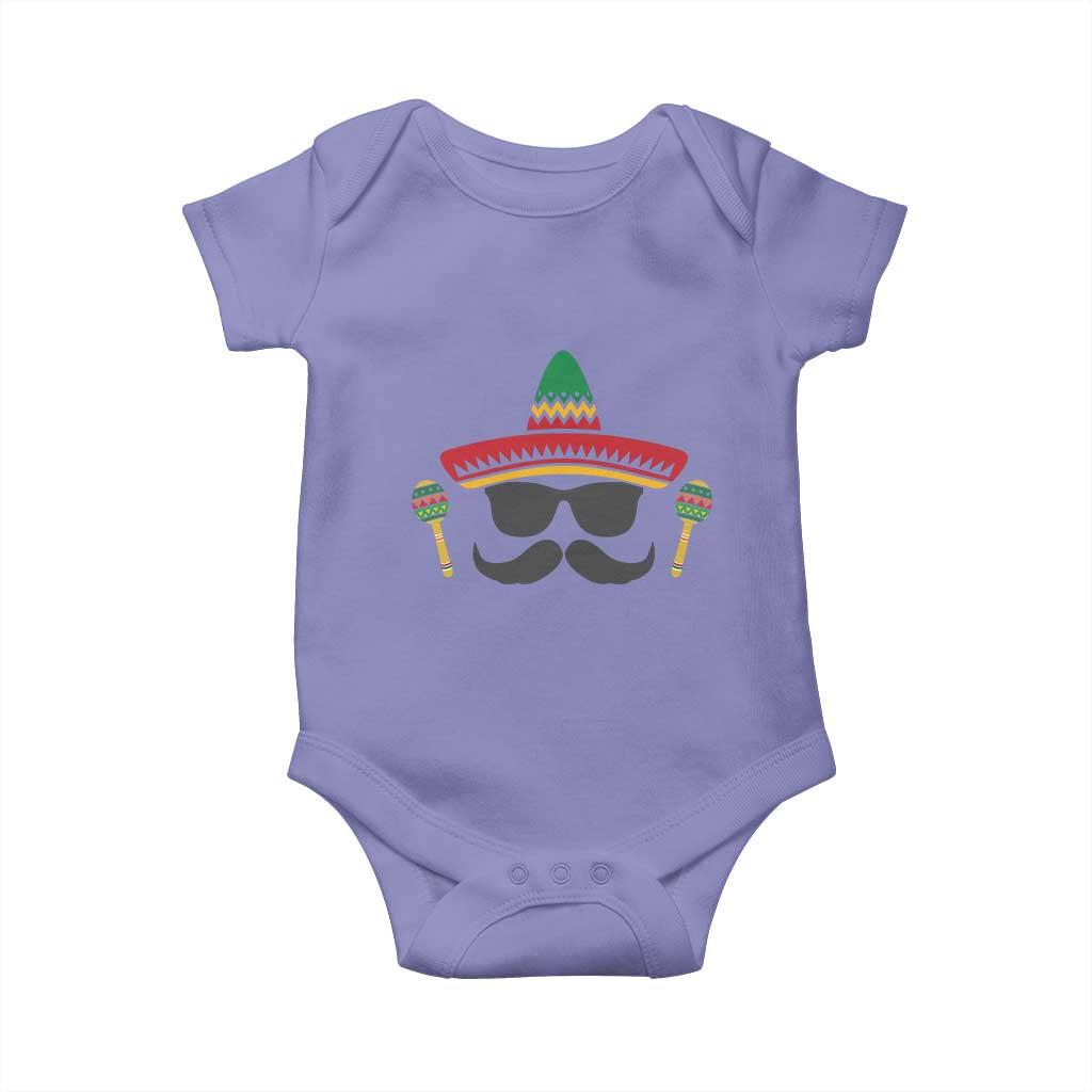 Funny Cinco De Mayo Maracas Characte Baby Onesie Fiesta Party Gift