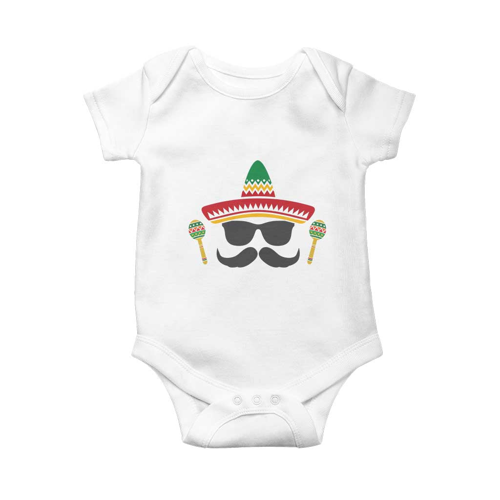 Funny Cinco De Mayo Maracas Characte Baby Onesie Fiesta Party Gift