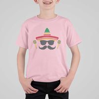 Funny Cinco De Mayo Maracas Characte T Shirt For Kid Fiesta Party Gift