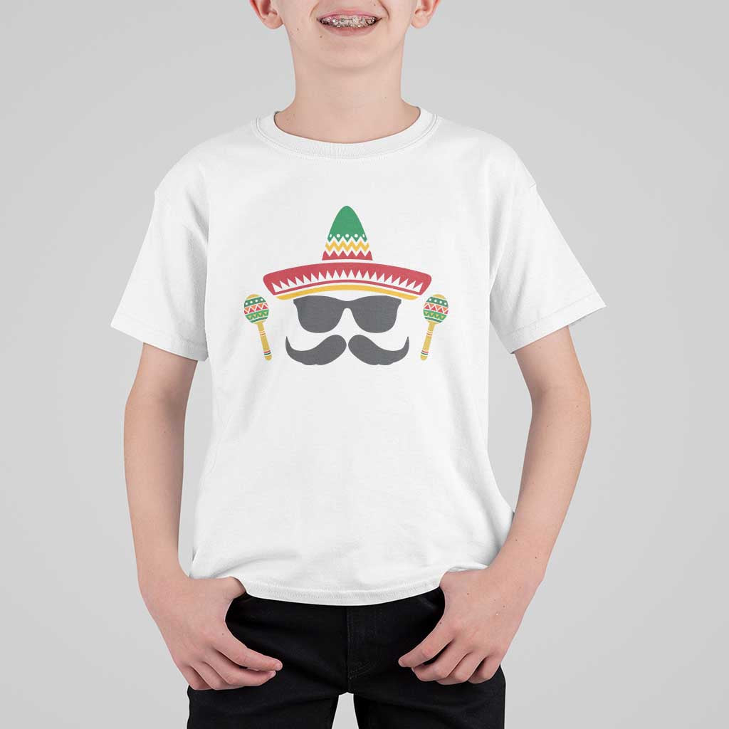 Funny Cinco De Mayo Maracas Characte T Shirt For Kid Fiesta Party Gift