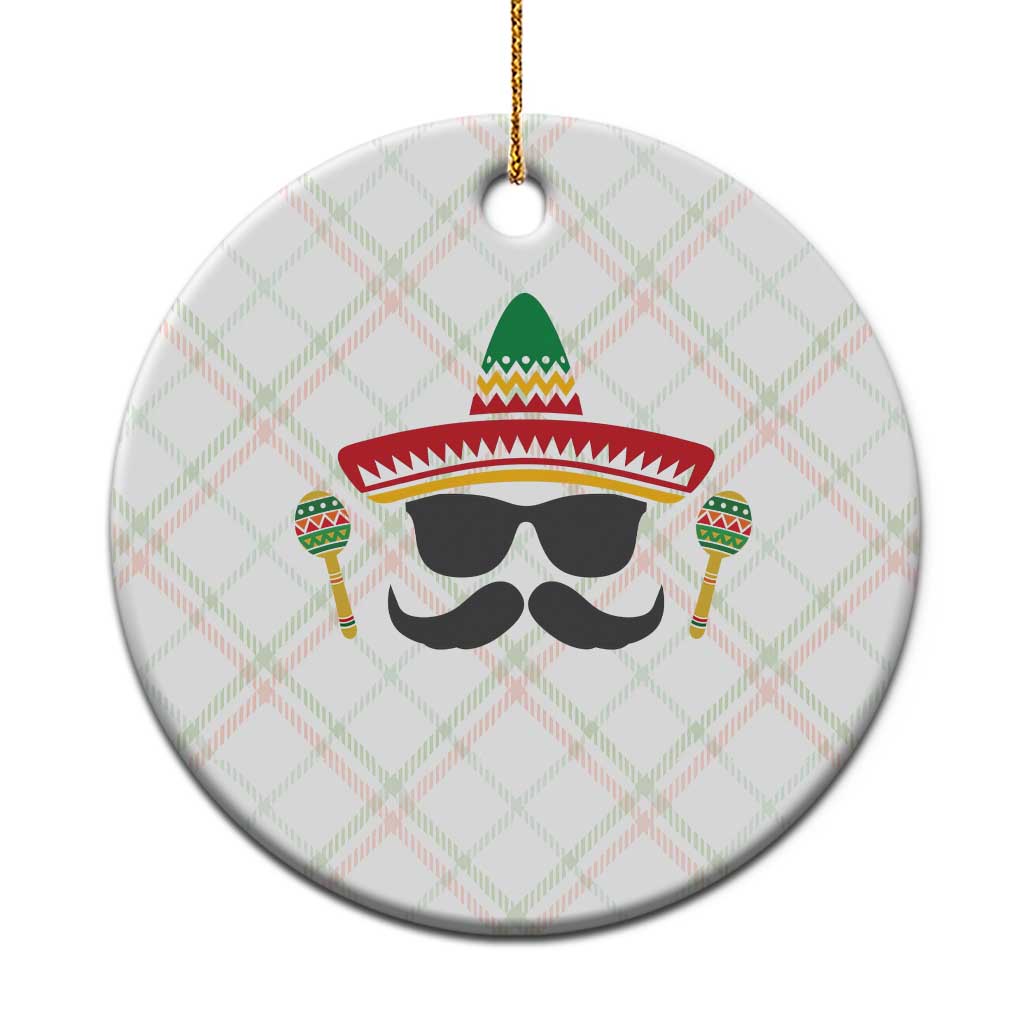 Funny Cinco De Mayo Maracas Characte Ceramic Ornament Fiesta Party Gift