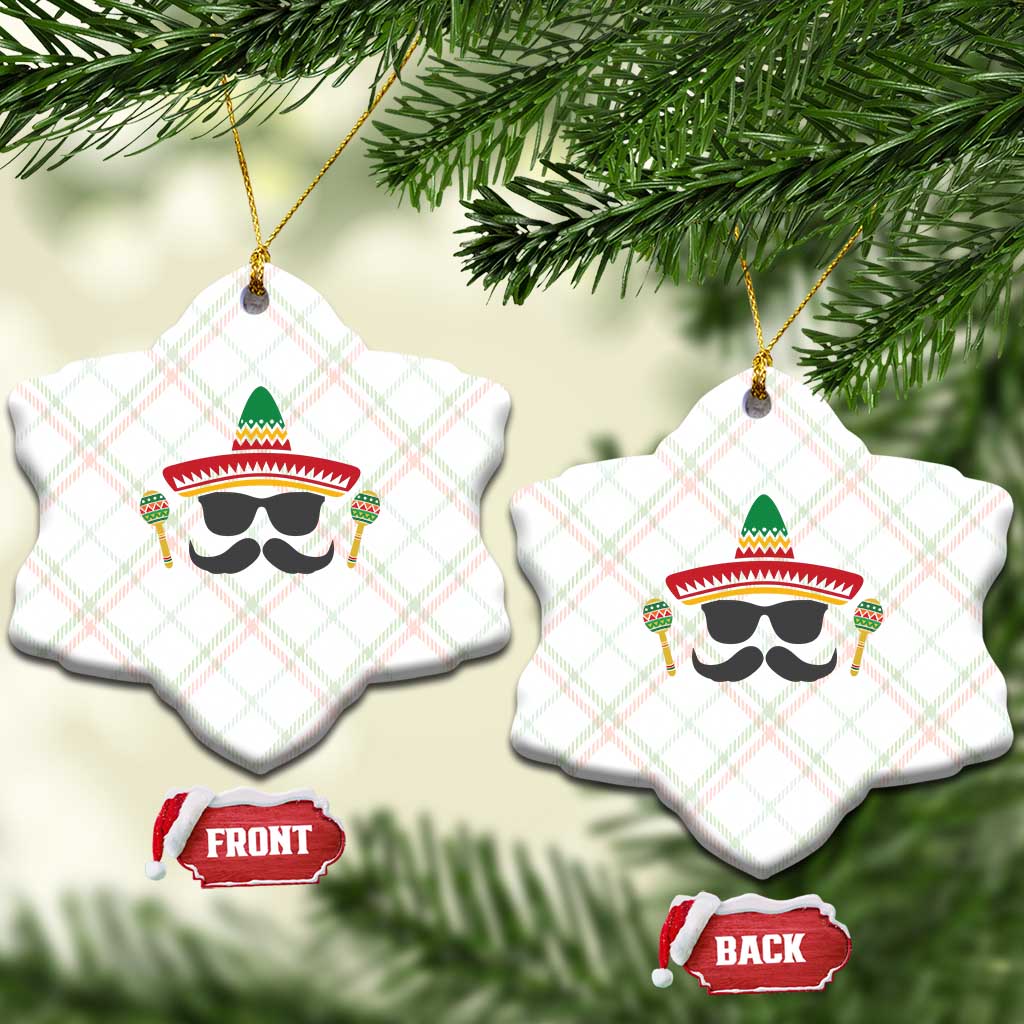 Funny Cinco De Mayo Maracas Characte Ceramic Ornament Fiesta Party Gift