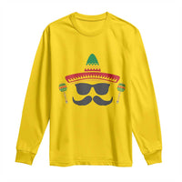 Funny Cinco De Mayo Maracas Characte Long Sleeve Shirt Fiesta Party Gift