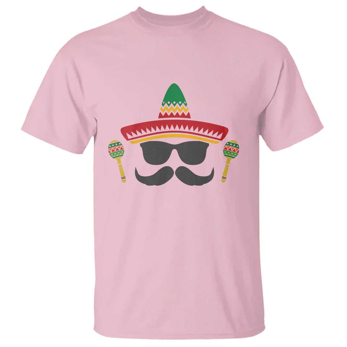 Funny Cinco De Mayo Maracas Characte T Shirt Fiesta Party Gift
