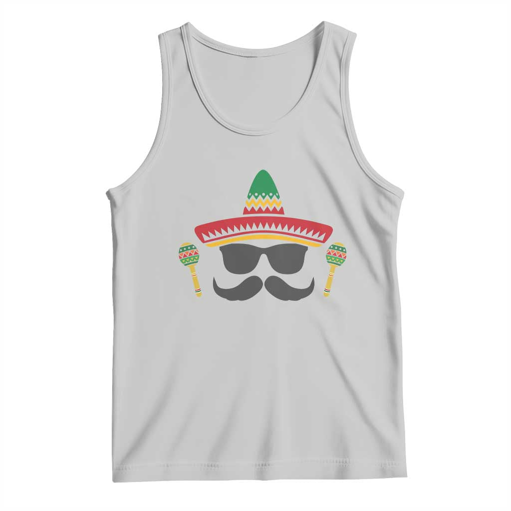 Funny Cinco De Mayo Maracas Characte Tank Top Fiesta Party Gift