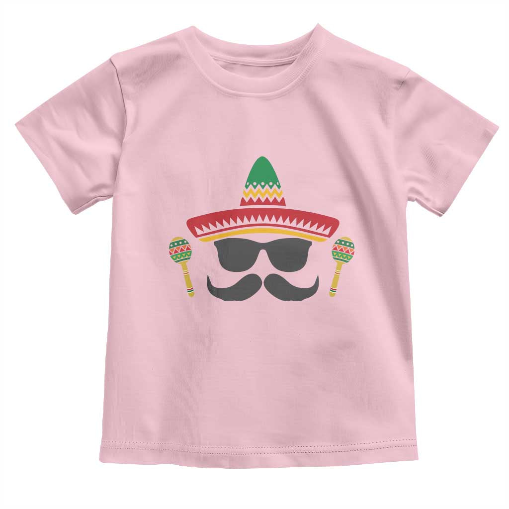 Funny Cinco De Mayo Maracas Characte Toddler T Shirt Fiesta Party Gift