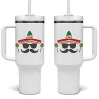 Funny Cinco De Mayo Maracas Characte Tumbler With Handle Fiesta Party Gift