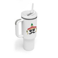Funny Cinco De Mayo Maracas Characte Tumbler With Handle Fiesta Party Gift