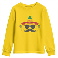 Funny Cinco De Mayo Maracas Characte Youth Sweatshirt Fiesta Party Gift