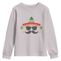 Funny Cinco De Mayo Maracas Characte Youth Sweatshirt Fiesta Party Gift