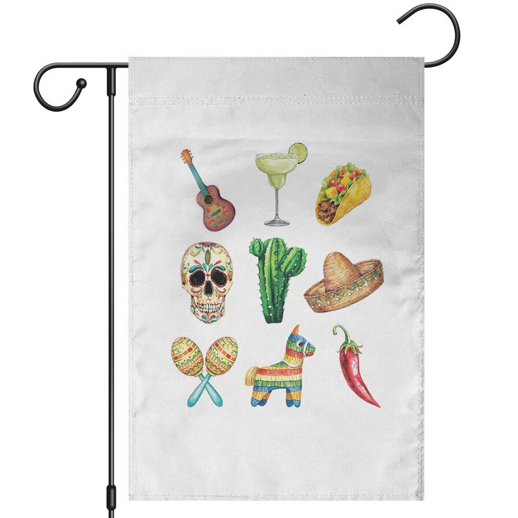 Cinco De Mayo Garden Flag Mexican Fiesta Party Celebration