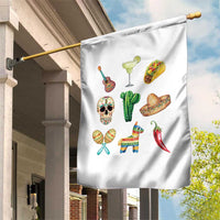 Cinco De Mayo Garden Flag Mexican Fiesta Party Celebration